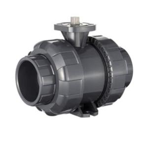 PVC Bare Shaft True Union Ball Valve